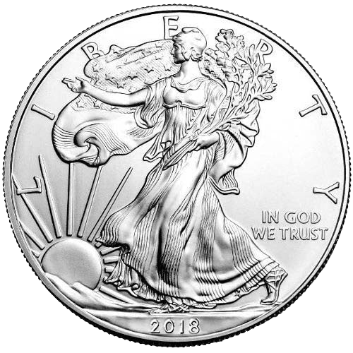 2018 1 oz American Silver Eagle Coin