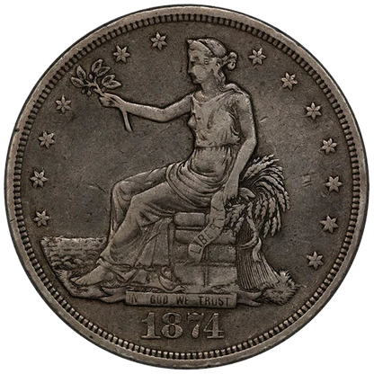 1874-CC Trade Dollar