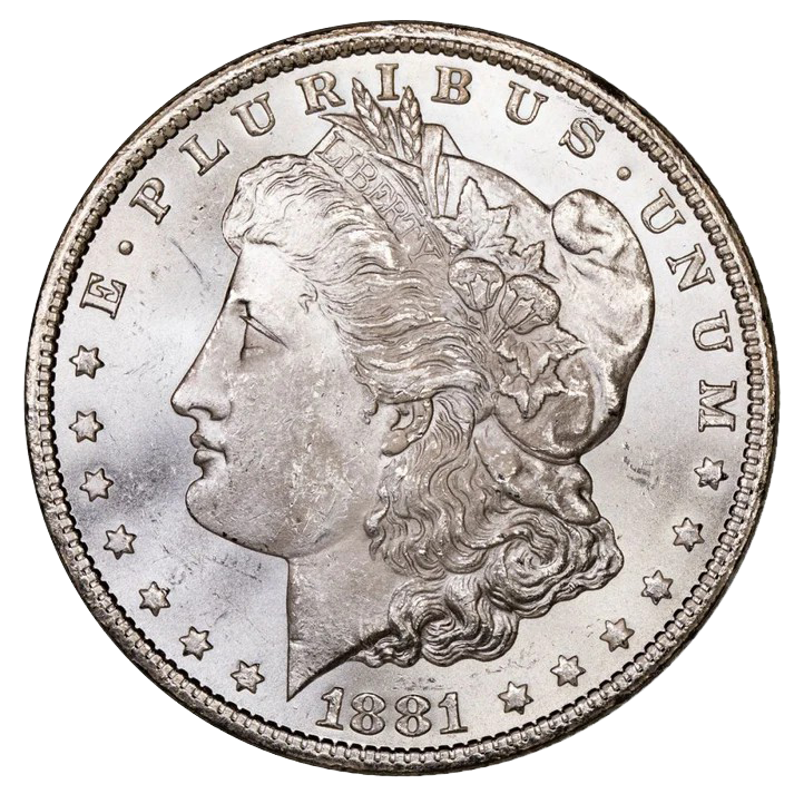 1881-CC Morgan Dollar