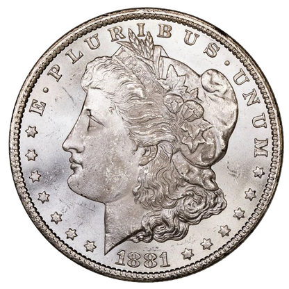 1881-CC Morgan Dollar