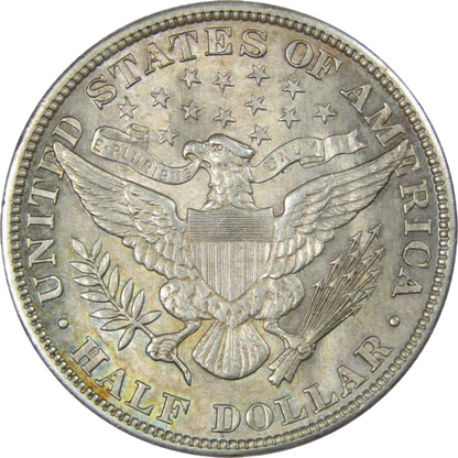 1913 Barber Half Dollar AU/BU