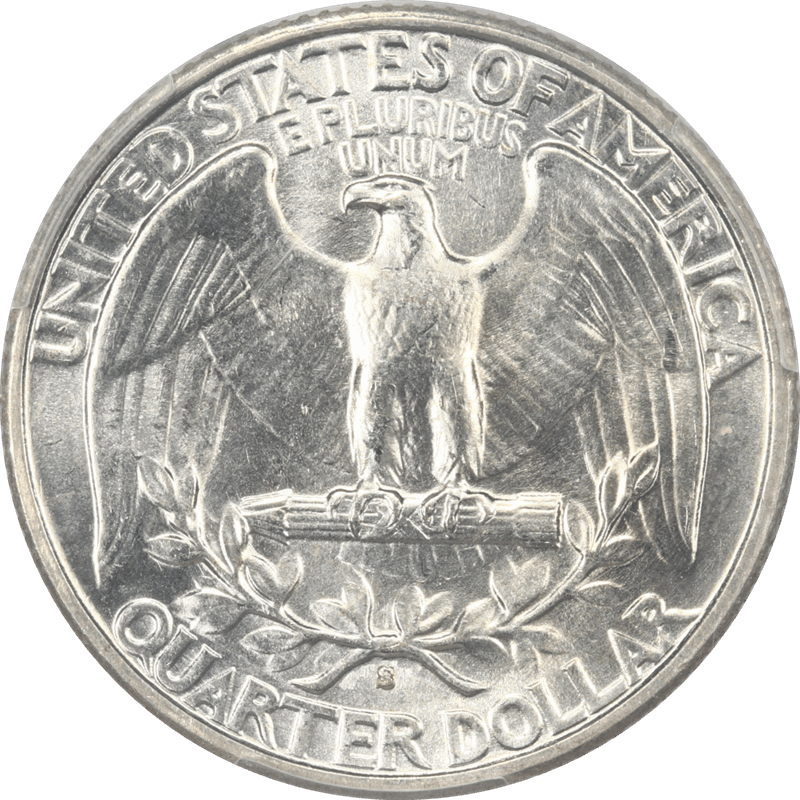 1932-S Washington Quarter 25c