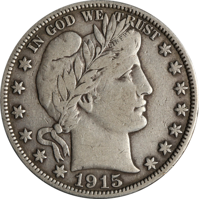 1915 Barber Dime