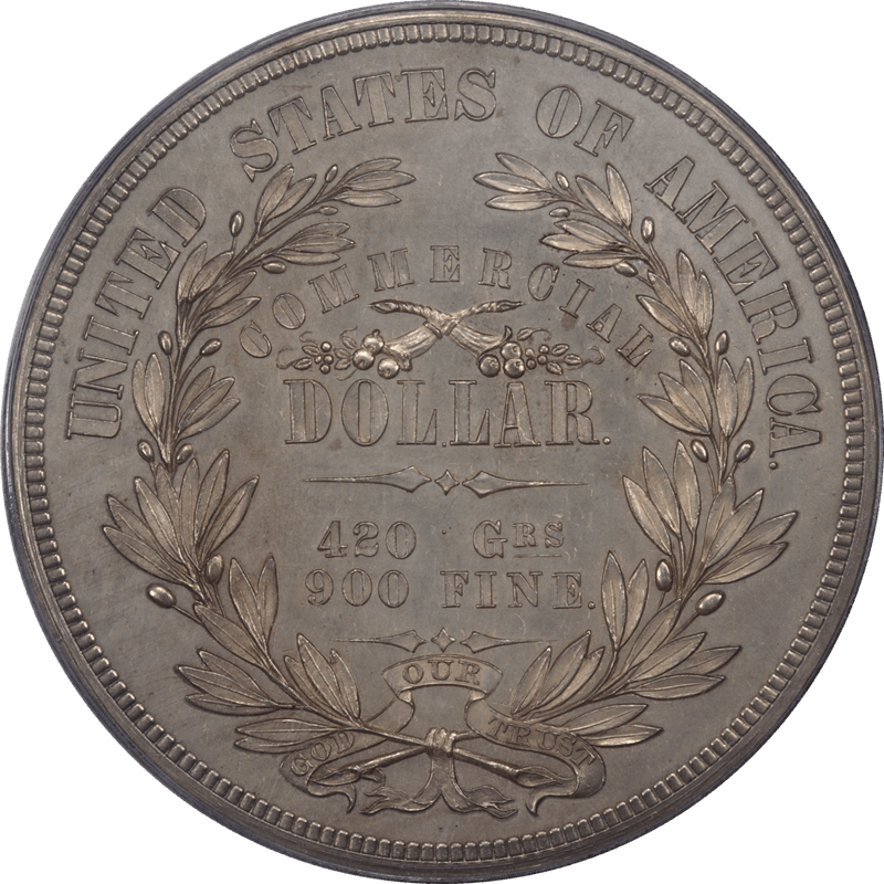 1872 T$1 Commercial Dollar